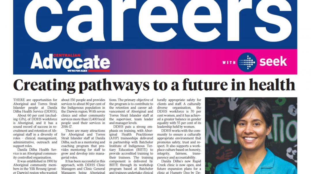 Career Pathways to a future in health