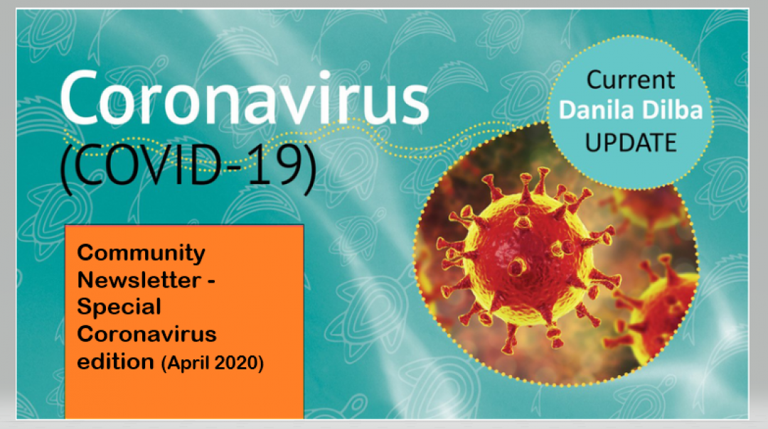 Community Newsletter - Special Coronavirus Edition - April 2020